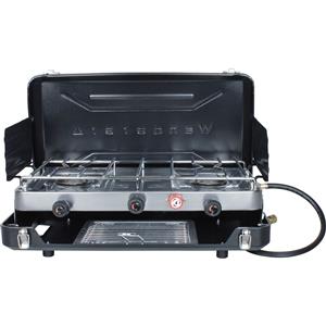 Wanderer LPG Portable Stove with Grill 2 Burner