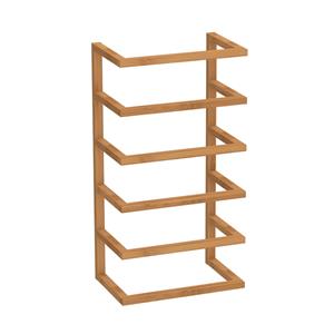 Wet By Home Design 5 Tier Puro Bamboo Towel Holder