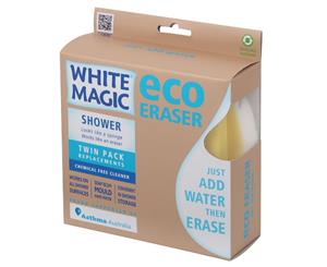 White Magic Eco Eraser Shower Sponge Refill Pack