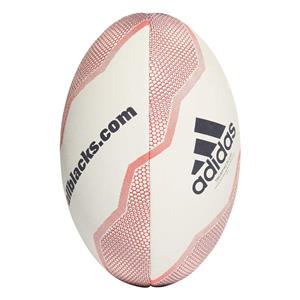 adidas New Zealand Rugby Union Ball White / Red 5