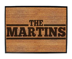 the surname martins - Funny Novelty Birthday doormat floor mat floormat