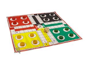 2 In 1 Giant Games Ludo & Backgammon 1.5 Mat