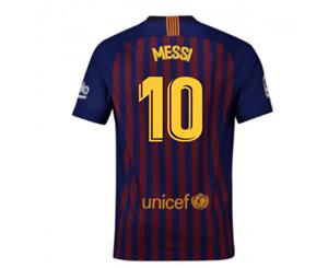 2018-2019 Barcelona Home Nike Football Shirt (Messi 10)