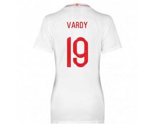 2018-2019 England Home Nike Womens Shirt (Vardy 11)
