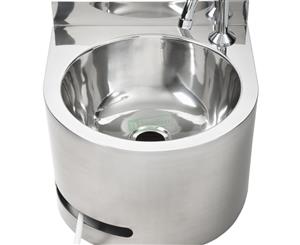 3Monkeez Round Knee Operated Basin With Thermostatic Mixing Valve