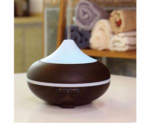 500ml Essential Oil Aroma Oils Diffuser | Electric Aromatherapy Humidifier Aroma - Dark Wood