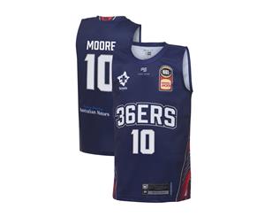Adelaide 36ers 19/20 Youth Authentic NBL Basketball Home Jersey - Ramone Moore