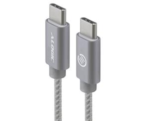 Alogic 2m USB 2.0 USB-C to USB-C Cable Charge & Sync M to M Grey MU2CC-02SGR