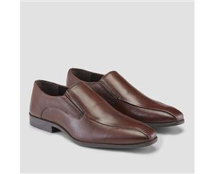 Aquila Mens Bana - Brown Slip On Shoes