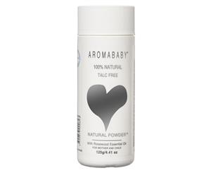 Aromababy 100% Natural Baby Powder w/ Rosewood Essential Oil 125g