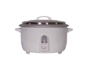 Benchstar 23L Electric Rice Cooker 50 Servings - Silver