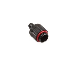 Bitspower Fitting 1/4 Inch on 6mm ID - Rotatable Carbon Black