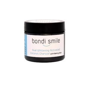 Bondi Smile Australia Dual Whitening Activated Coconut Charcoal with Baking Soda
