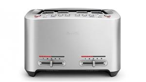 Breville The Smart Toast 4 Slice Toaster - Silver