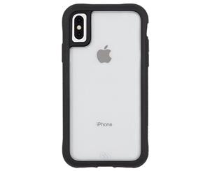 CASEMATE TRANSLUCENT PROTECTION CASE FOR IPHONE XS/X - CLEAR/BLACK