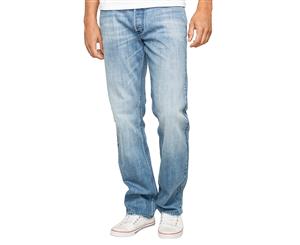 Calvin Klein Jeans Men's Cobble Straight Jeans - Mid Distressed