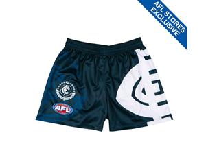 Carlton Youth Logo Footy Shorts