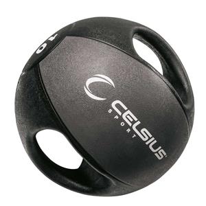 Celsius 10kg Dual Handle Medicine Ball
