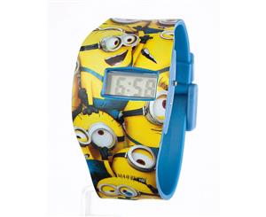 Children's Minions All Over Print LCD Watch