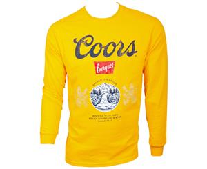 Coors Beer Banquet Gold Long Sleeve Shirt