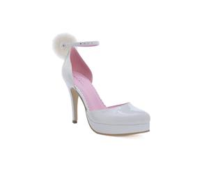 Cottontail Bunny White High Heels Adult Shoes