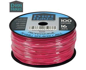 DigiHaus Home Theatre In-Wall Speaker Cable - 16AWG - 100m - Fire Rated