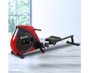 Everfit Rowing Machine Exercise Rower Resistance Fitness Gym Home Cardio
