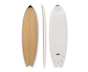 FIND Quadfish Duralite 6ƌ" Bamboo Surfboard
