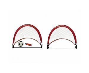Fc Barcelona Official Football Skills Practice Goal Set (Red) - BS692