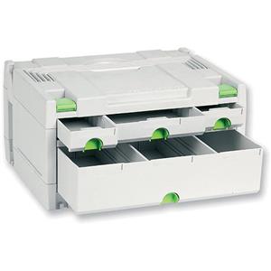 Festool 4 Drawer Storage Sortainer Box 491522