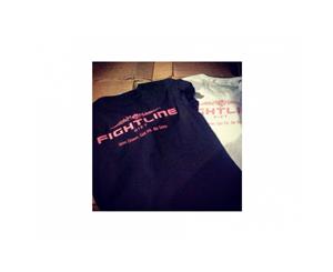 Fightline Diet Nutrition Womens/Ladies Round Neck Short Sleeve T-Shirt (White) - BS339