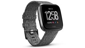 Fitbit Versa Special Edition Fitness Watch - Charcoal Woven