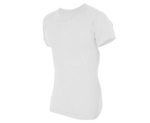 Floso Mens Thermal Underwear Short Sleeve T-Shirt Vest Top (Standard Range) (White) - THERM111