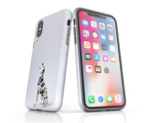 For iPhone XS Max Case Protective Back Cover Dalmatian in Training
