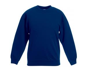 Fruit Of The Loom Kids Unisex Premium 70/30 Sweatshirt (Pack Of 2) (Navy) - RW6860
