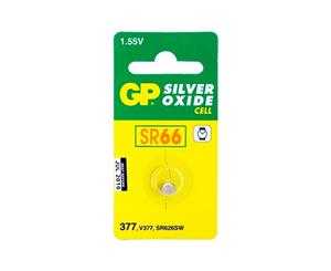GP77B1 Sr66 Button Cell Silver Oxide 377 Gp Pk1 4891199111815 ( x H) 6.8 x 2.6 mm Voltage 1.5V