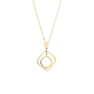Geometric Necklace in 10ct Yellow Gold