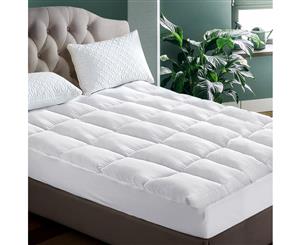 Giselle Bedding SINGLE Prime Pillowtop Mattress Topper Mat Protector Pad Cover S