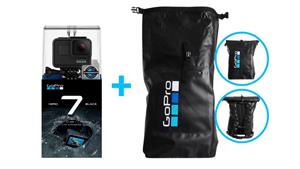 GoPro HERO7 Black Action Camera with 30L Dry Bag