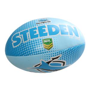Gray Nicolls NRL Cronulla-Sutherland Sharks Sponge Rugby Ball