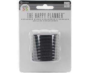 Happy Planner Discs 1.75" 9/Pkg-Black