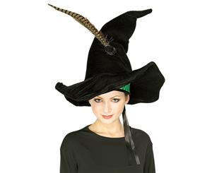 Harry Potter - Minerva McGonagall Hat with Feather Adult Costume Accessory