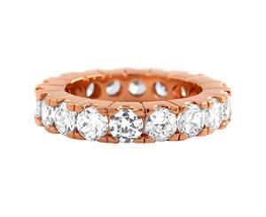 Iced Out Bling Micro Pave Ring - ETERNITY rose gold