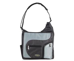 JJ Cole Collections Method Nappy Bag - Silver/Graphite