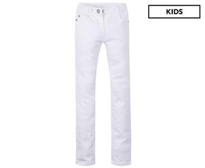 KENZO Girls' Plain Trousers - White