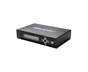 LENKENG LKV379P-DVB-T HDMI to RF Digital Modulator with Loop Out Port Supports Full HD 1080p 60Hz Point & Multi Point to Multi Point