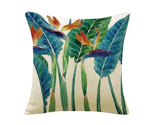Leaves LZ065 Green Plants Pillow Cover