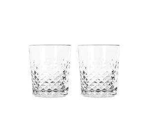 Libbey Carats Double Old Fashioned Glass - Set of 2