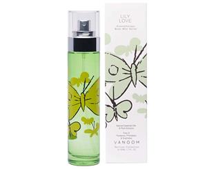 Lily Love - Natural Aromatherapy Body Mist Spray with uplifting Lily calming Lilac & soothing Aloe Vera.