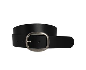 Loop Leather Co 40mm Leather Belt - Black